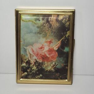 Vintage 1960s Pocket Photo Album Jean-Honoré Fragonard's "The Swing"